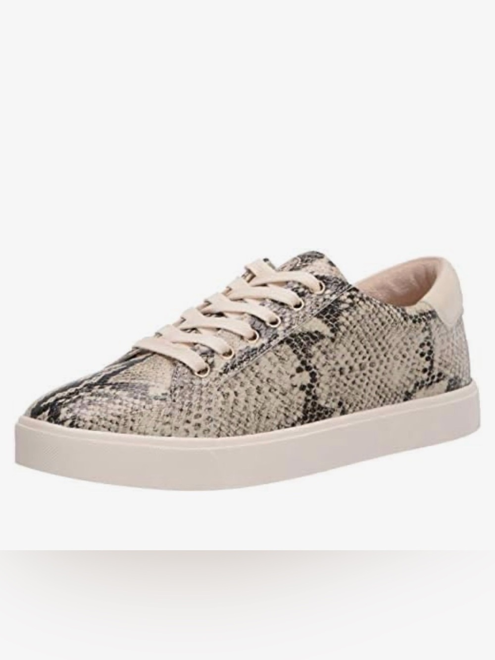 Sam Edelman Neutral -Print Lace-Up Women's Sneaker